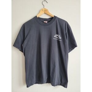 Vintage Tokyo Joes Bar Restaurant Bangkok Graphic T-Shirt Mens Black Cotton M